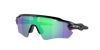 Oakley Womens Black Oo9208 Radar Ev Path Shield-frame Acetate Sunglasses In Prizm Jade Polarized