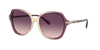 Coach Woman Sunglasses Hc8377u Cl925 In Purple Gradient