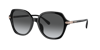 Coach Woman Sunglasses Hc8377u Cl925 In Grey Gradient Polar