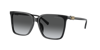 Michael Kors Womens Black Mk2137u 57 Anaheim Square-frame Acetate Sunglasses In Dark Grey Gradient Polar