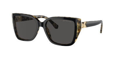 Michael Kors Woman Sunglasses Mk2199 Acadia In Dark Grey Solid