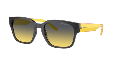 Arnette Men's Hamie Sunglasses, Gradient An4325 In Yellow,dark Grey
