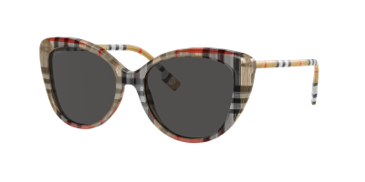 Burberry Woman Sunglasses Be4407 In Dark Grey