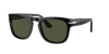 Persol Womens Black Po3333s Elio Square-frame Acetate Sunglasses In Green