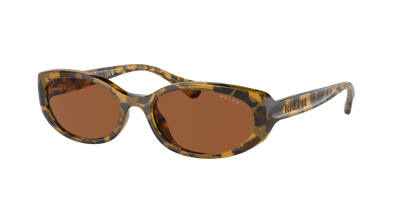 Ralph Woman Sunglasses Ra5306u In Dark Brown