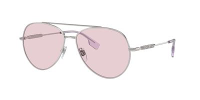 Burberry Women's Sunglasses, Photocromic Be3147 In Photo Pink