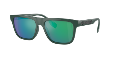 Burberry Men's Sunglasses, Mirror Be4402u In Green Mirror Green