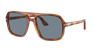 Persol Geometric Sunglasses In Light Blue