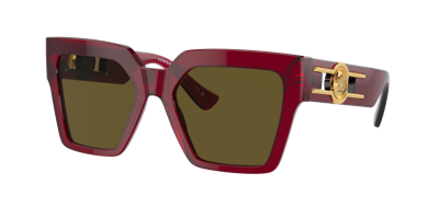 Versace Women's Sunglasses Ve4458 In Dark Brown