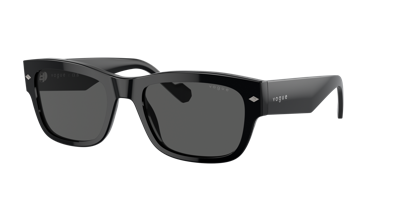 Vogue Eyewear Man Sunglasses Vo5530s In Dark Grey