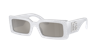 Dolce & Gabbana Dolce&gabbana Woman Sunglasses Dg4447b In Light Grey Mirror Silver