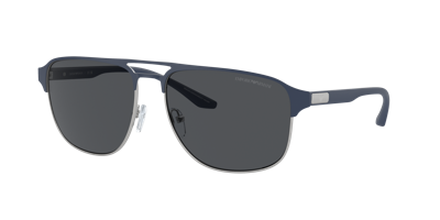 Emporio Armani Man Sunglasses Ea2144 In Dark Grey