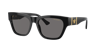 Versace Men's Low Bridge Fit Sunglasses Ve4457f In Dark Grey Polarized