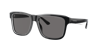 Emporio Armani Man Sunglasses Ea4208 In Dark Grey Polarized