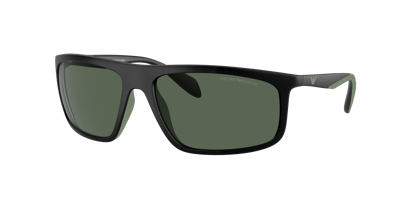 Emporio Armani Man Sunglasses Ea4212u In Dark Green
