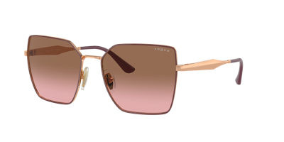 Vogue Eyewear Woman Sunglasses Vo4284s In Pink Gradient Brown
