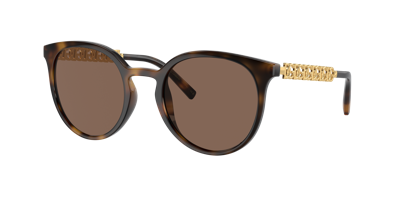 Dolce & Gabbana Dolce&gabbana Woman Sunglasses Dg6189u In Dark Brown