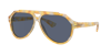 Dolce & Gabbana Sonnenbrille Mit Rundem Gestell In Blue