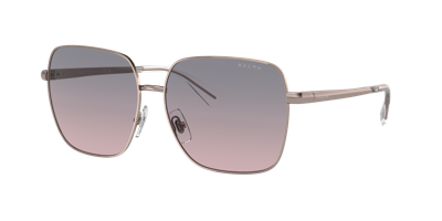 Ralph Woman Sunglasses Ra4142 In Light Brown Gradient Violet