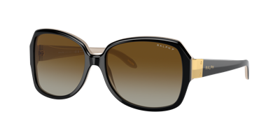 Ralph Woman Sunglasses Ra5138 In Polar Gradient Brown