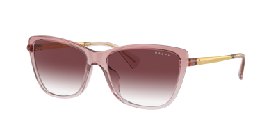 Ralph Woman Sunglasses Ra5308u In Clear Gradient Dark Violet