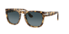 Persol Womens Brown Po3333s Elio Square-frame Acetate Sunglasses In Blue Gradient Dark Blue Polarized