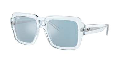 Ray Ban Ray In Light Blue,silver