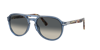 Persol Unisex Sunglasses Po3235s In Light Grey Gradient Dark Grey