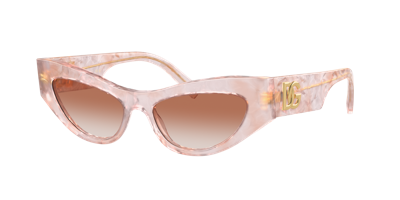 Dolce & Gabbana Dolce&gabbana Woman Sunglasses Dg4450 In Pink Gradient Pink