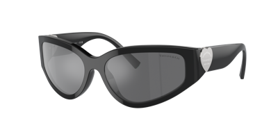 Tiffany & Co . Woman Sunglass Tf4217 In Grey Mirror Black