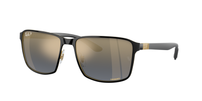 Ray Ban Ray In Blue,gold