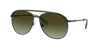 Swarovski Woman Sunglasses Sk7005 In Green Gradient Brown