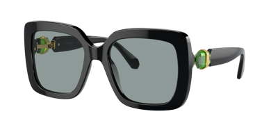 Swarovski Woman Sunglasses Sk6001 In Dark Grey