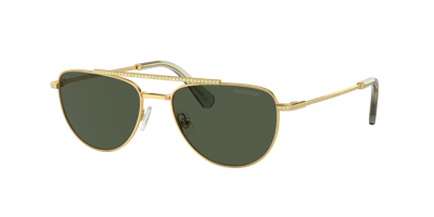 Swarovski Women's Sunglasses Sk7007 In Gold