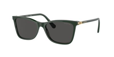 Swarovski Woman Sunglasses Sk6004 In Dark Grey