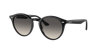 Ray Ban Rb2180 Sunglasses Black Frame Grey Lenses 49-21 In Grey