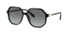 Swarovski Sk6003 Irregular-frame Gem-embellished Acetate Sunglasses In Grey Gradient