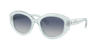 Swarovski Woman Sunglasses Sk6005 In Blue Gradient