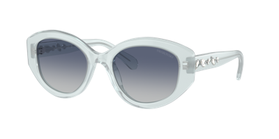 Swarovski Woman Sunglasses Sk6005 In Blue Gradient