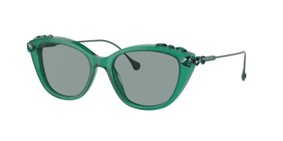 Swarovski Women's Sunglasses Sk6010 In Dark Grey