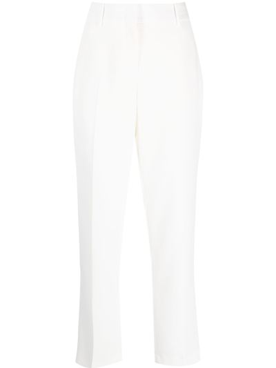 Ermanno Scervino Straight-leg Tailored Trousers In White