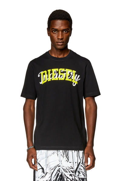 Diesel T-shirts In Black