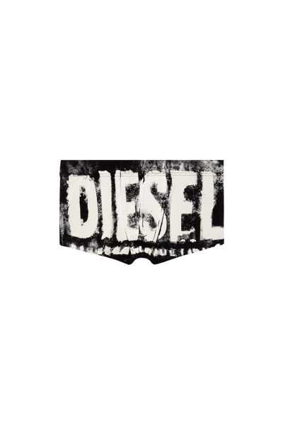 Diesel Boxer Con Logo Super Sfocato In Blue