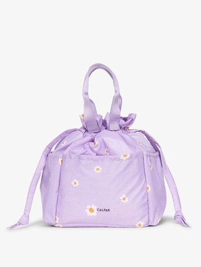 Calpak Insulated Lunch Bag In Orchid Fields