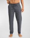 Hanro Night And Day Woven Lounge Pants In Casual Check