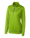Clique Ladies Helsa Full Zip Jacket In Green