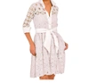 Gretchen Scott Little Bo Peep Midi Dress In White In White