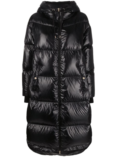 Herno Women's Ultralight Down Puffer Coat In Black