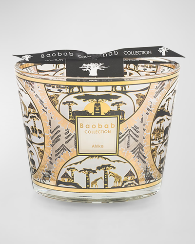 Baobab Collection Afrika 4-wick Max10 Candle, 47.6 Oz. In Multi