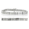 Vir Jewels 1.75 Cttw Men's Diamond Bracelet .925 Sterling Silver With Rhodium 9 Inch 12 Grams In Silver